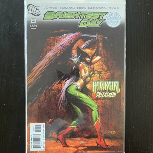 BRIGHTEST DAY #8 2010 DC Comics