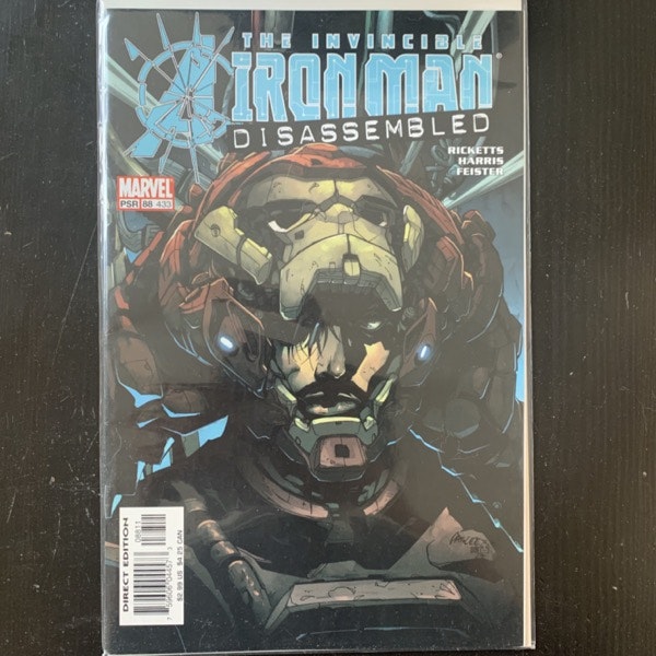 INVINCIBLE IRONMAN, the: Disassembled #88 Marvel Comics