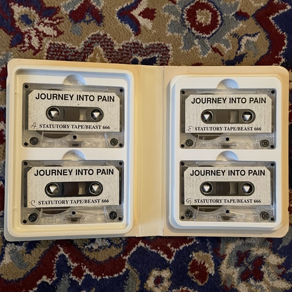 VARIOUS Journey Into Pain (RRR - USA 1994 reissue) (VG+) 4xTAPE BOX