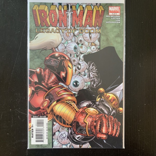 IRONMAN: Legacy of Doom #4 2008 Marvel Comics