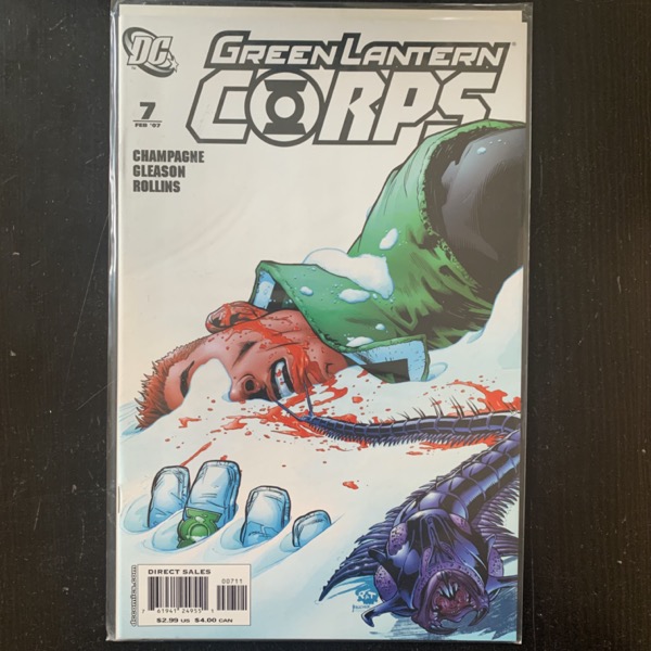 GREEN LANTERN CORPS #7 2007 DC Comics