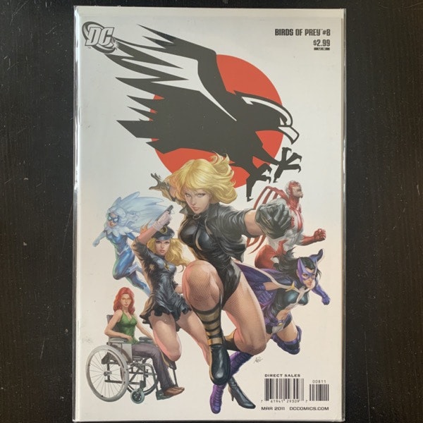 BIRD OF PREY #8 2011 DC Comics