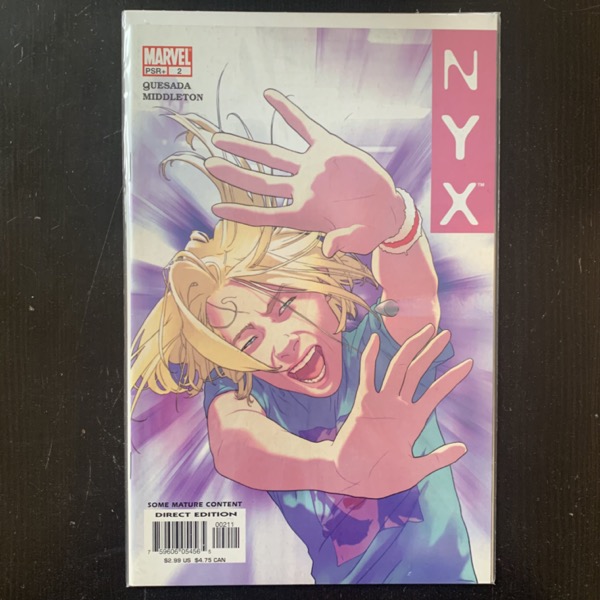 NYX Vol 1 #2 2004 Marvel Comics