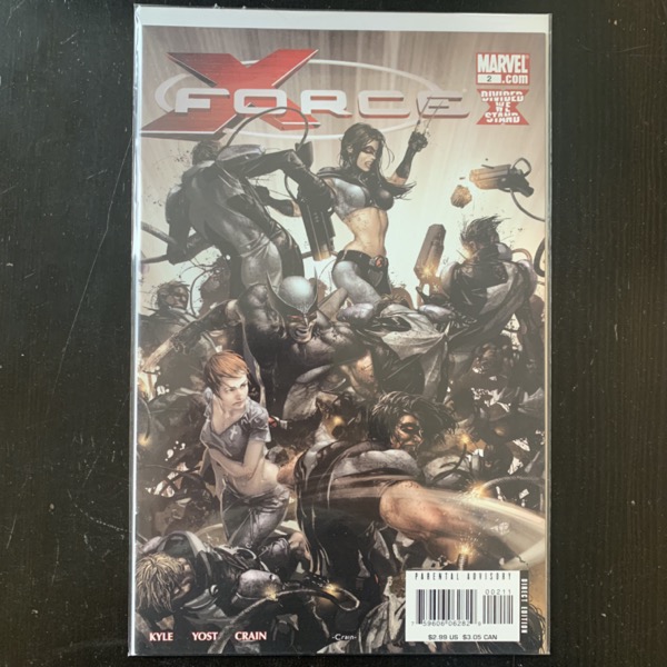 X-FORCE 2008 #2 Marvel Comics