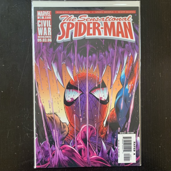 SENSATIONAL SPIDERMAN, the Vol 2 #25 Marvel Comics