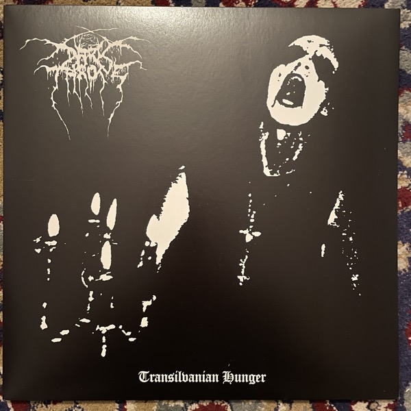 DARKTHRONE Transilvanian Hunger (Peaceville - UK reissue) (EX/NM) LP