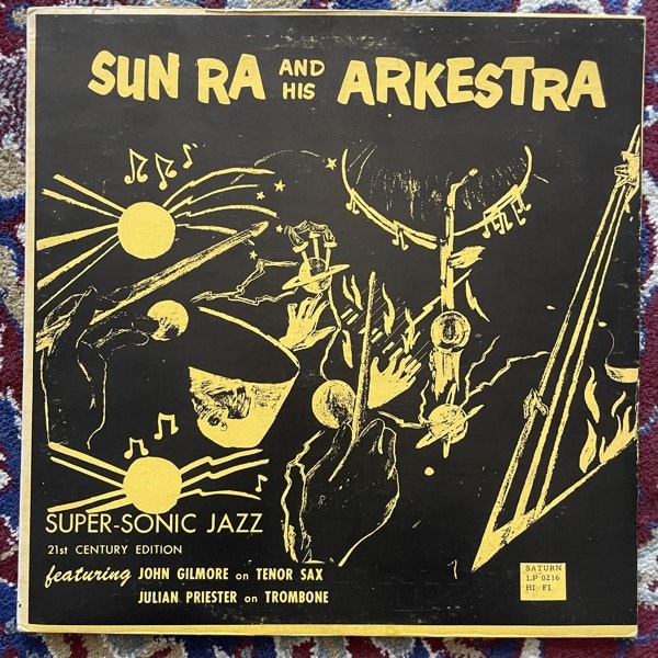 SUN RA AND HIS ARKESTRA Super-Sonic Jazz (El Saturn, Thoth - USA 3rd press, early 70's) (VG/VG+) LP