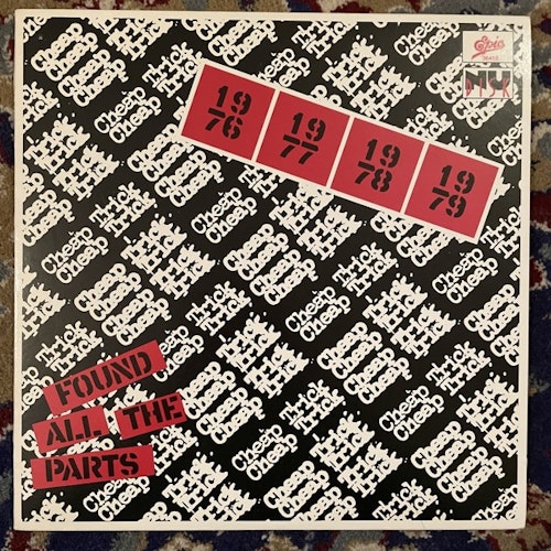 CHEAP TRICK Found All The Parts (Nu Disk - USA original) (EX) 10"