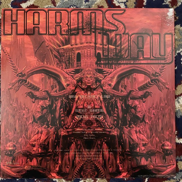 HARMS WAY Harms Way (Iron Fist - Sweden original) (EX) 10"
