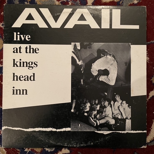 AVAIL Live At The King's Head Inn (Old Glory - USA original) (VG) 10"