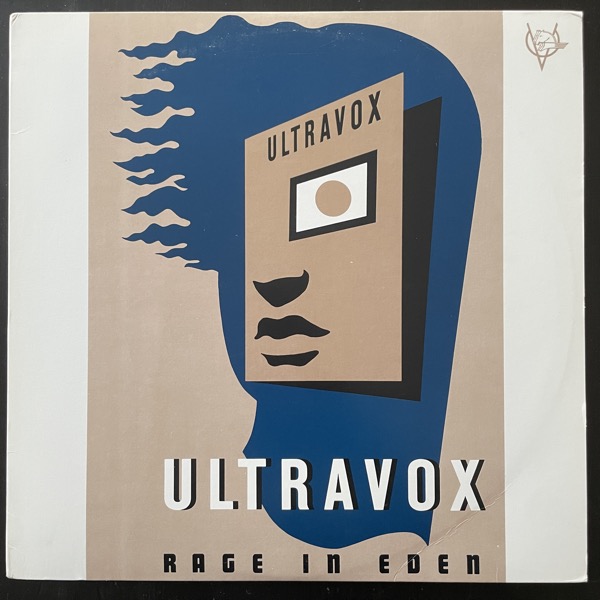 ULTRAVOX Rage In Eden (Chrysalis - USA 1985 reissue) (VG+) LP