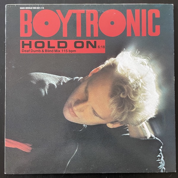 BOYTRONIC Hold On (Mercury - Germany original) (VG+) 12"