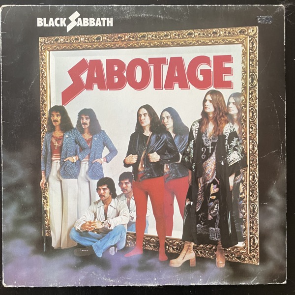 BLACK SABBATH Sabotage (Vertigo - Germany original) (VG-/VG) LP