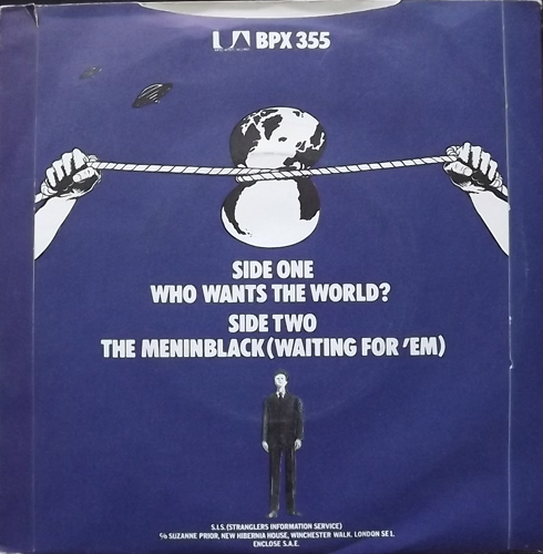 STRANGLERS, the Who Wants The World? (United Artists - UK original) (VG+/EX) 7"