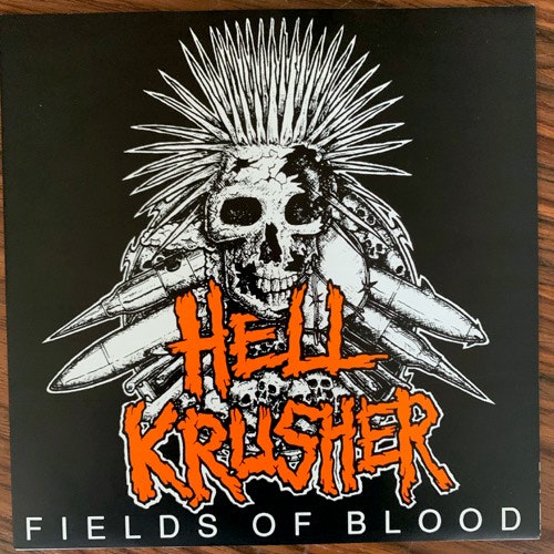HELLKRUSHER Fields Of Blood (Skuld - Germany original) (EX) 7"