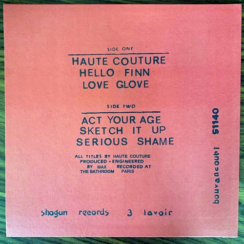 HAUTE COUTURE Haute Couture (Shogun - France original) (NM/EX) 7"