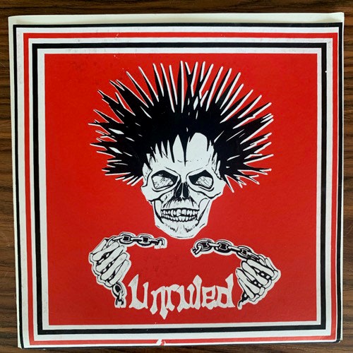 UNRULED Unruled (Red vinyl) (Schizophrenic - Canada reissue) (EX/NM) 7"