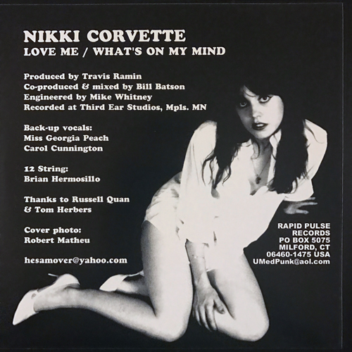 NIKKI CORVETTE Love Me (Rapid Pulse - USA original) (EX) 7"