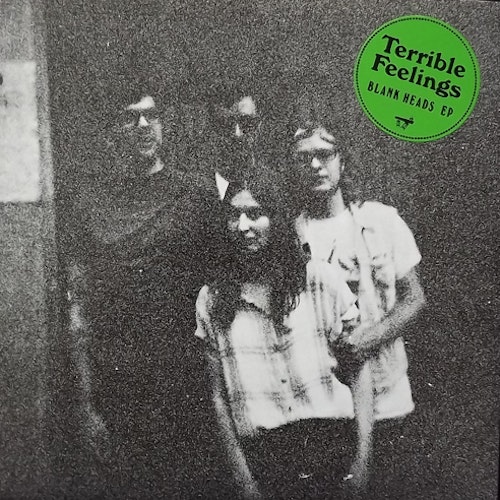 TERRIBLE FEELINGS Blank Heads EP (Signed. Yellow vinyl) (Erste Theke Tonträger - Germany 2nd press) (NM) 7"
