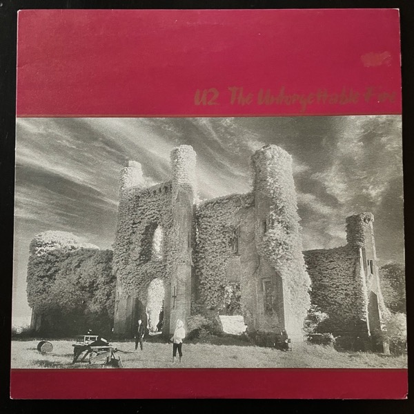 U2 The Unforgettable Fire (Island - Scandinavia original) (VG+/EX) LP