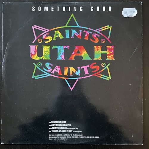UTAH SAINTS Something Good (FFRR - Europe original) (VG+) 12"