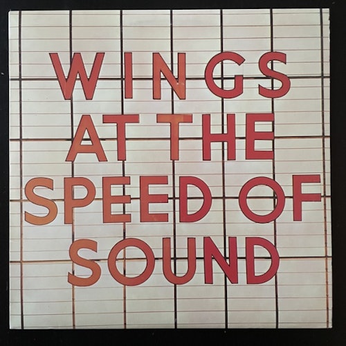 WINGS Wings At The Speed Of Sound (MPL - Sweden original) (EX/VG+) LP