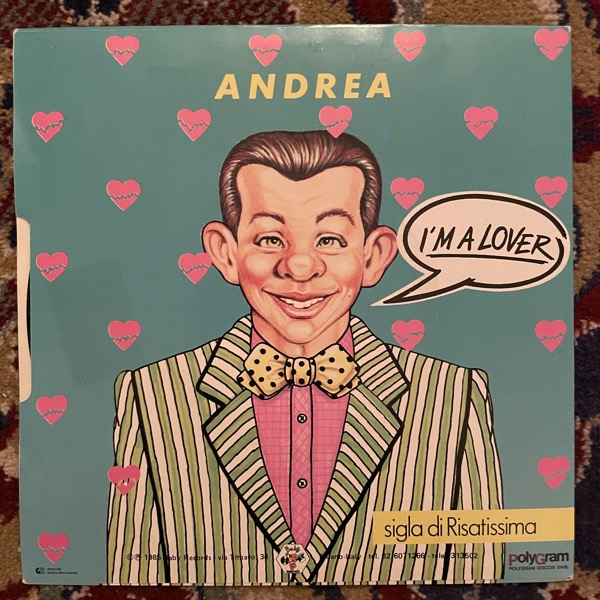 ANDREA I'm A Lover (Baby - Portugal original) (VG+) 7"