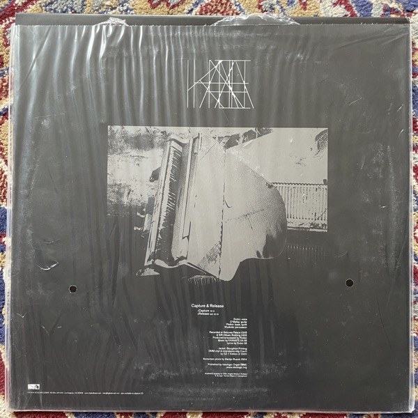 KHANATE Capture & Release (Hydra Head - USA 2013 reissue) (EX) LP