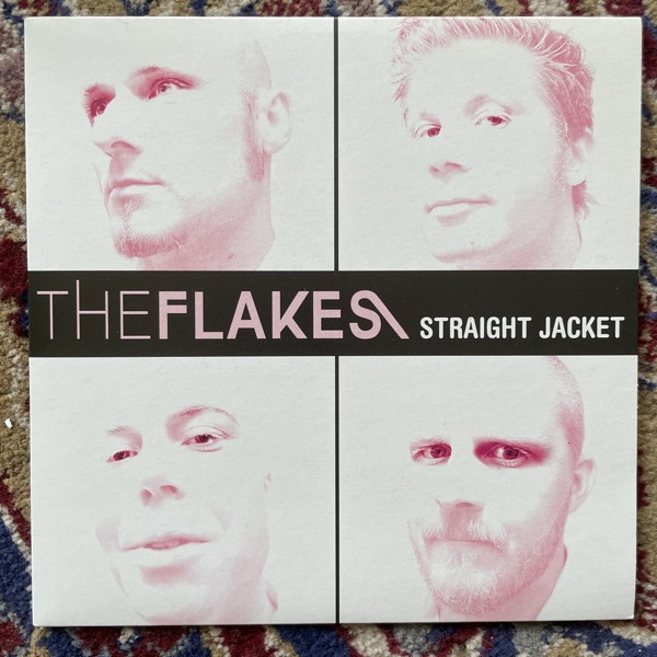 FLAKES, the Straight Jacket (Clear vinyl) (Black Juju - Sweden original) (NM) 7"