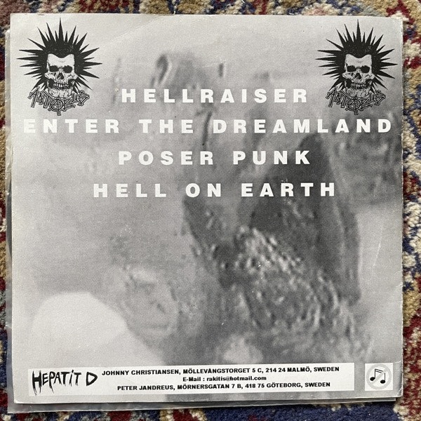 ANTABUS Hellraiser (Hepatit D - Sweden original) (VG+) 7"