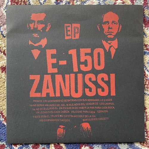 E 150 / ZANUSSI Dejemos El Pesimismo Para Tiempos Mejores EP (Orange vinyl) (Don't Belong - Spain repress) (EX) 7"