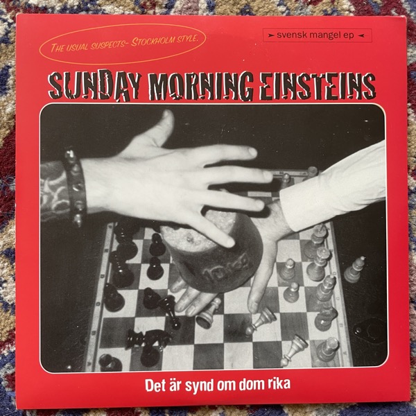 SUNDAY MORNING EINSTEINS Svensk Mangel Ep (Prank - USA original) (EX) 7"