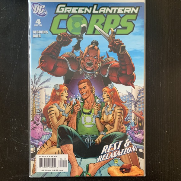 GREEN LANTERN CORPS #04 2006 DC Comics