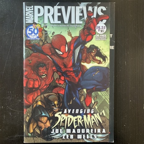 AVENGING SPIDERMAN #1 2001 Previews