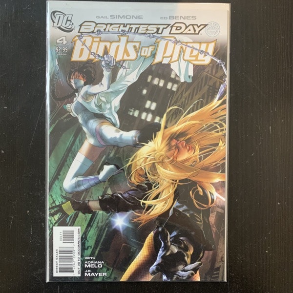 BIRDS OF PREY #4 2010 Brightest Day DC Comics