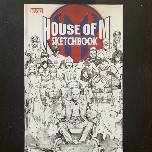 HOUSE OF M 2005 Sketchbook Marvel Comics