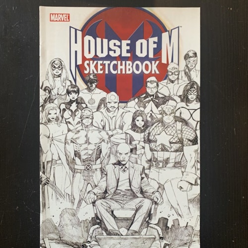 HOUSE OF M 2005 Sketchbook Marvel Comics