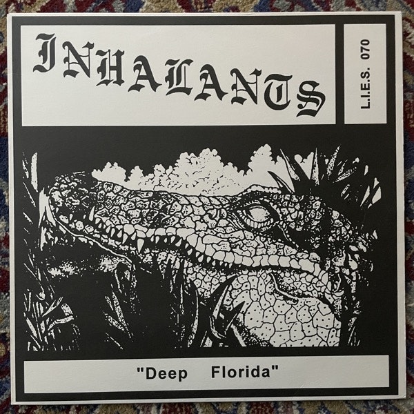 INHALANTS Deep Florida (L.I.E.S. - USA original) (VG+) LP