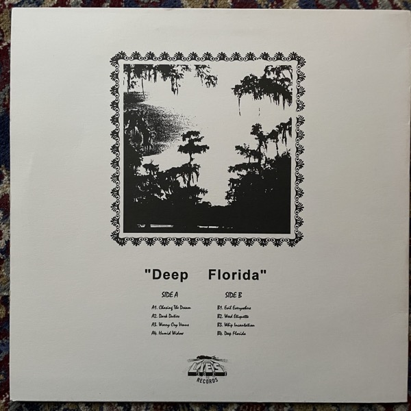INHALANTS Deep Florida (L.I.E.S. - USA original) (VG+) LP