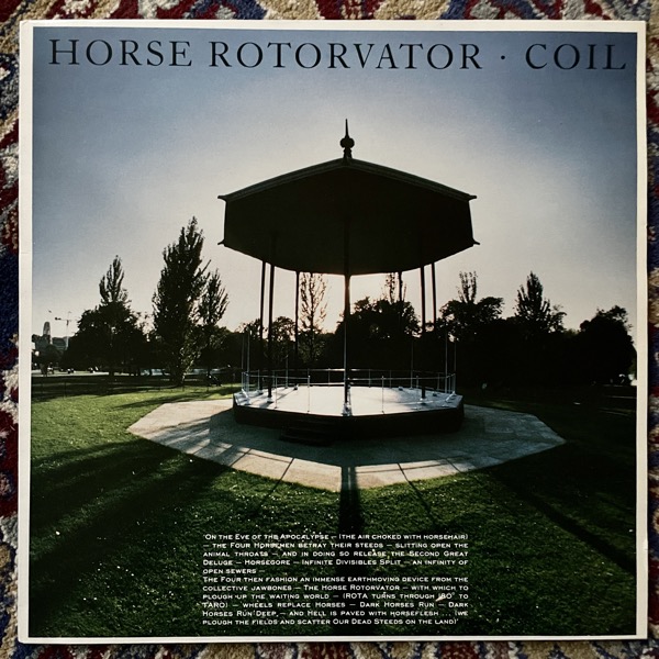 COIL Horse Rotorvator (Force & Form - UK original) (VG+/VG) LP