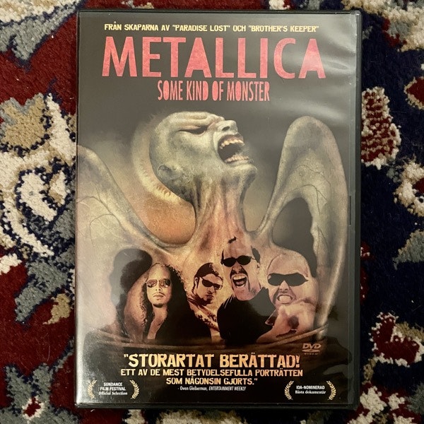 METALLICA Some Kind Of Monster (Paramount - Sweden original) (EX) 2xDVD -  Top Five Records - Online Record Store