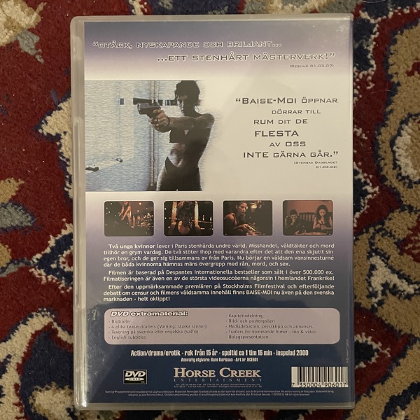 BAISE-MOI (Horse Creek - Sweden original) (NM) DVD