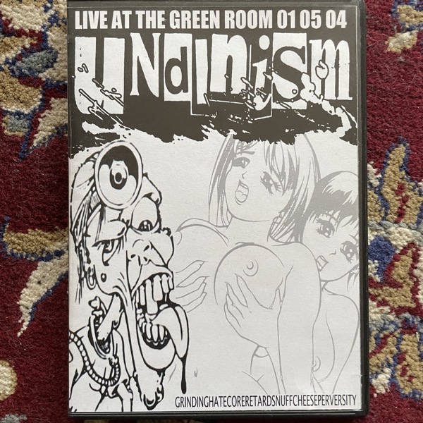 UNDINISM Live At The Green Room 01 05 04 (Promo) (Blastasfuk Grindcore - Australia original) (NM) DVD-R