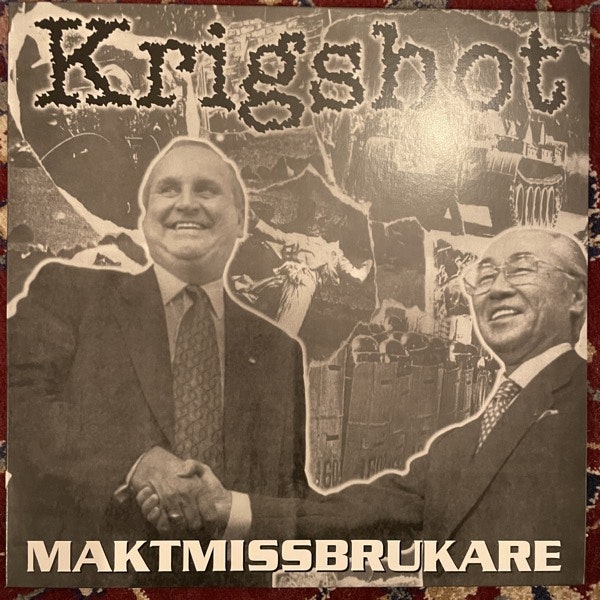 KRIGSHOT Maktmissbrukare (Insane Society - Czech Republic 2021 reissue) (NM) LP