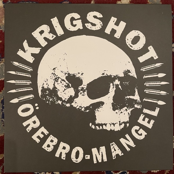 KRIGSHOT Örebro-Mangel (White vinyl) (Insane Society - Czech Republic 2021 reissue) (NM) LP