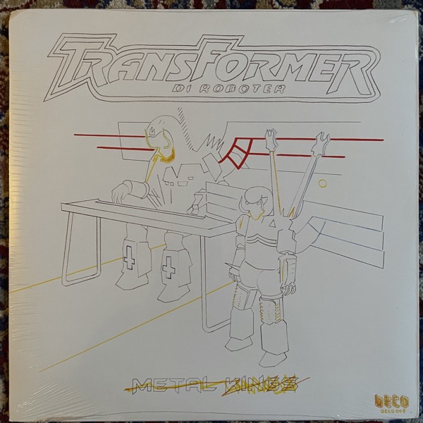 TRANSFORMER DI ROBOTER Metal Kings (Deco - Germany original) (SS) 12"