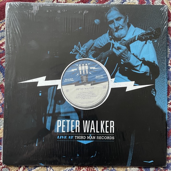 PETER WALKER Live At Third Man Records (Third Man - USA original) (EX) LP