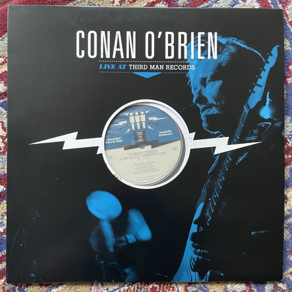 CONAN O'BRIEN Live At Third Man Records (Third Man - USA reissue) (EX) LP