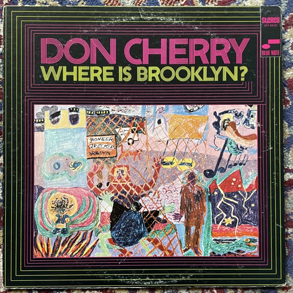 DON CHERRY Where Is Brooklyn? (Blue Note - USA original) (VG/VG+) LP