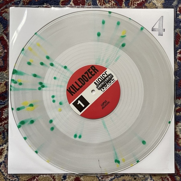 MELVINS / KILLDOZER Sugar Daddy Live Split Series (Splatter vinyl) (Amphetamine Reptile - USA original) (EX) 12"